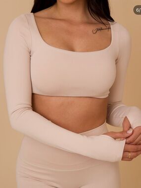 Activebyteal Cropped Long Sleeve Top